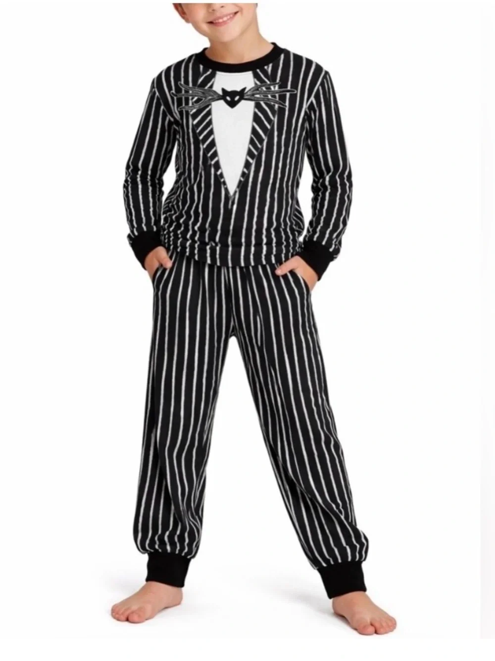 Disney Nightmare Before Christmas Jack PJ’s Size 10